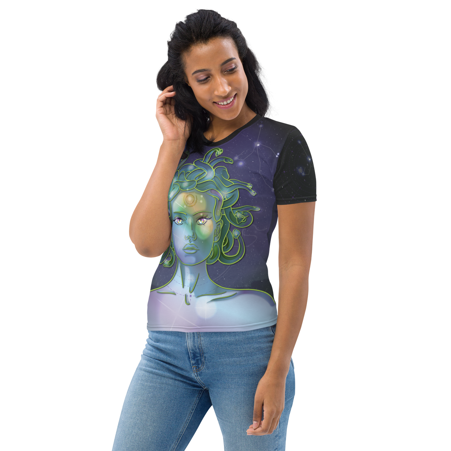 Gorgon Girl - NAHWC Women's Crew Neck T-Shirt