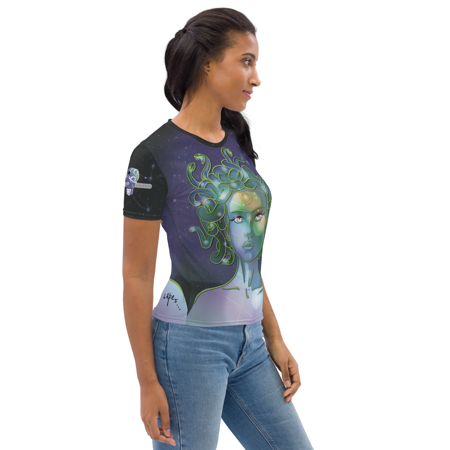 Gorgon Girl - NAHWC Women's Crew Neck T-Shirt