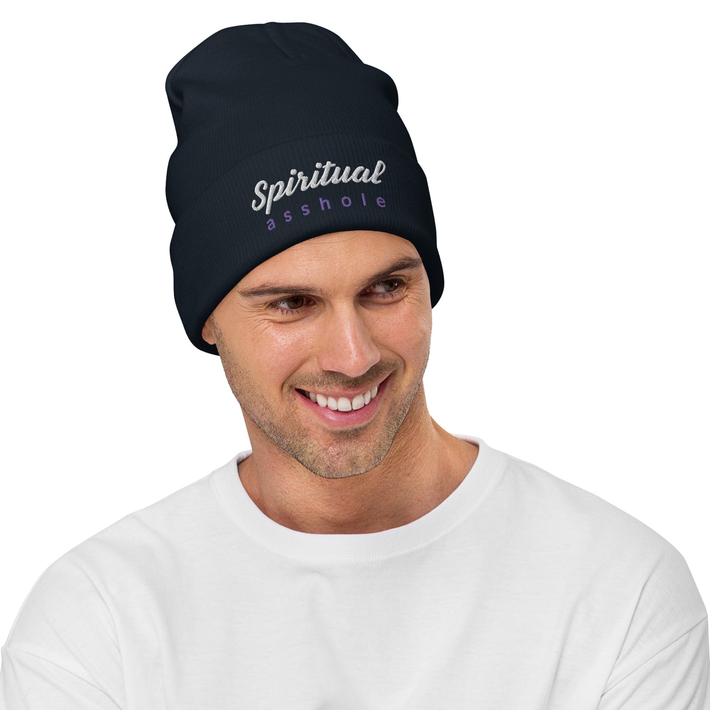 Spiritual Asshole - Embroidered Beanie