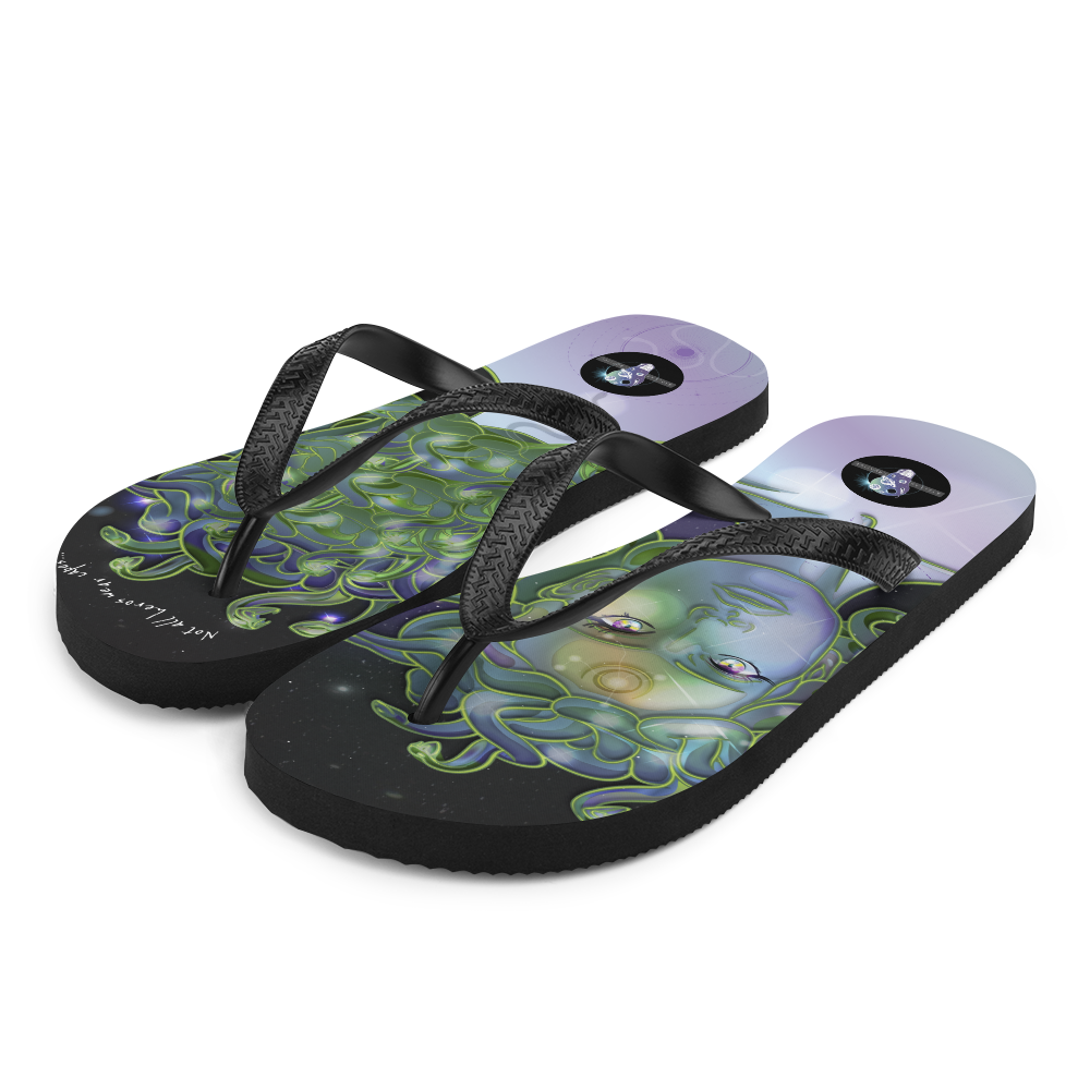 Gorgon Girl - Women's slip-GorgON Flip-Flops