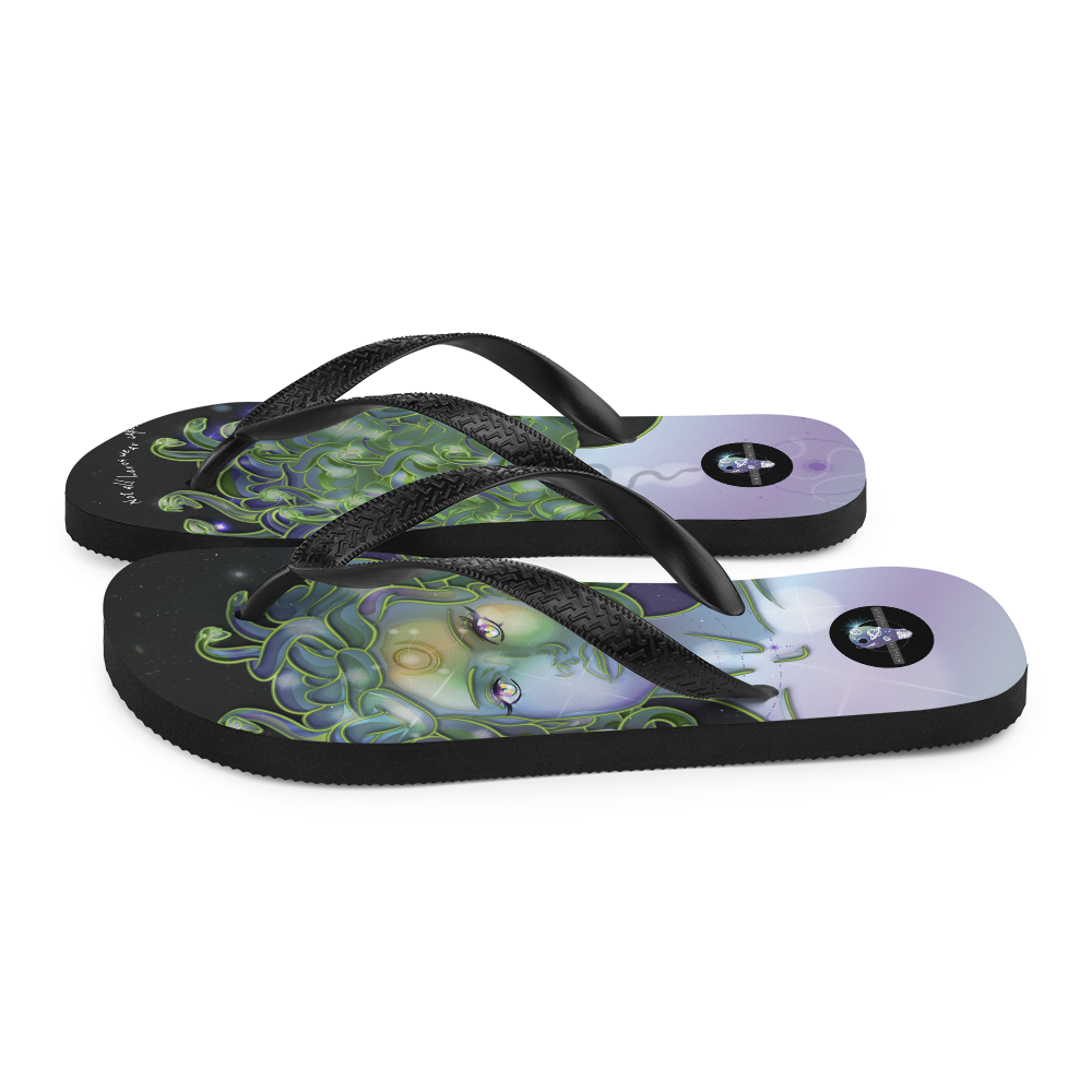 Gorgon Girl - Women's slip-GorgON Flip-Flops