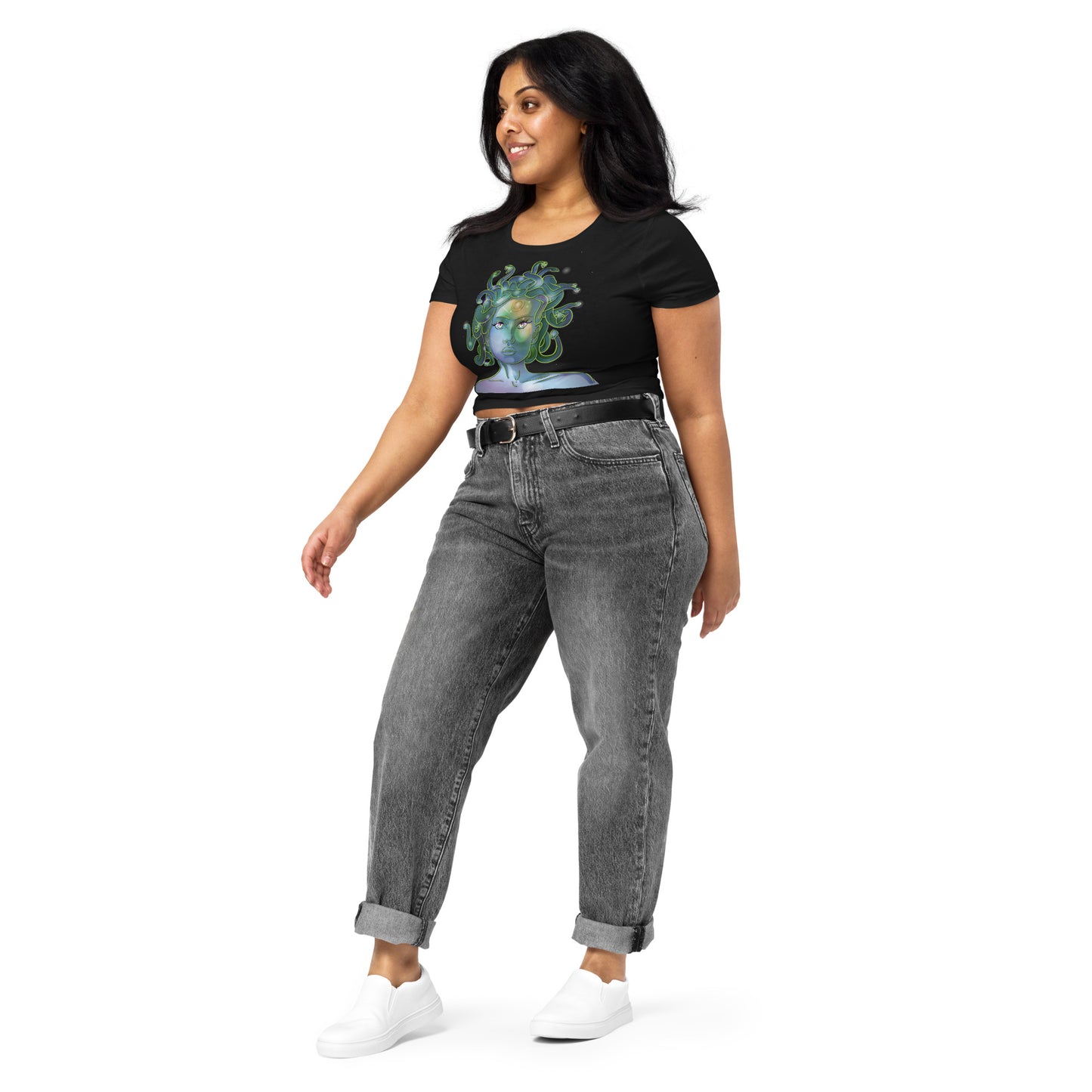 Gorgon Girl - Women’s Crop Tee