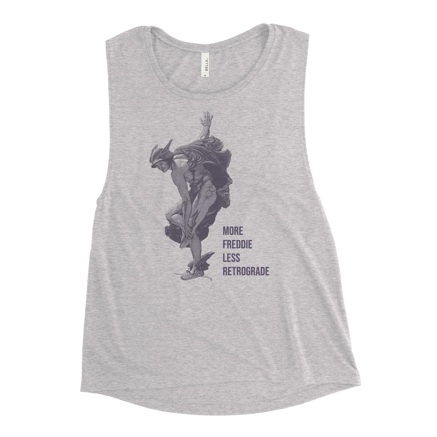 Ay-Oh | More Freddie Less Retrograde Ladies - Muscle Tank