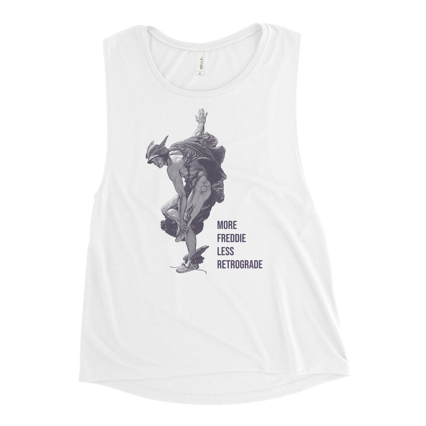 Ay-Oh | More Freddie Less Retrograde Ladies - Muscle Tank